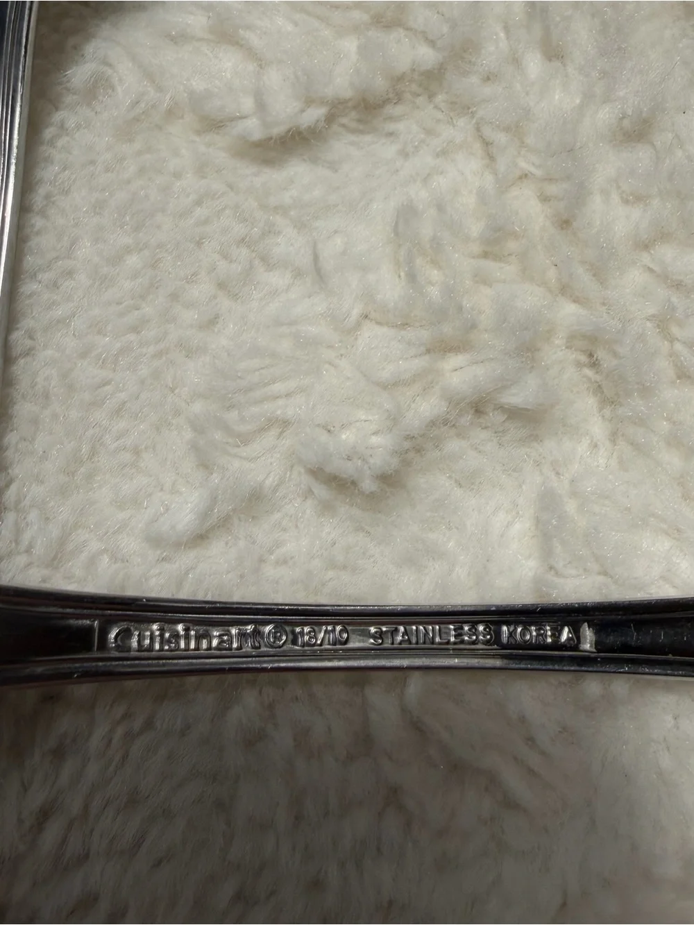 5 Salad Forks Cuisinart Mansfield 18/10 Stainless Glossy Fork Set Korea Vintage